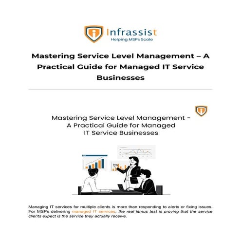 Mastering Service Level Management – A Practical Guide for Managed IT Service...