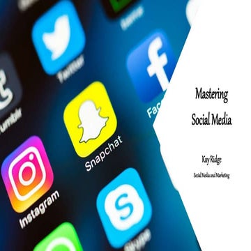 Mastering social media for artists workshop 