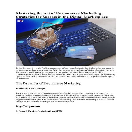 E-commerce Marketing: Everything You Need To Know About | Enterprise Wired