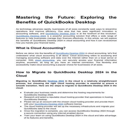 Mastering the Future_ Exploring the Benefits of QuickBooks Desktop.pdf