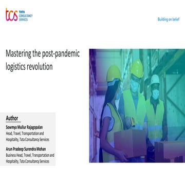Mastering the Post-Pandemic Logistics Revolution
