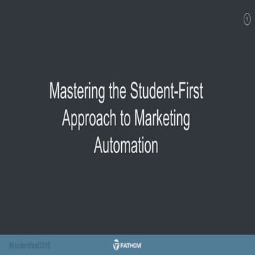 Mastering a Student-First Approach to Marketing Automation