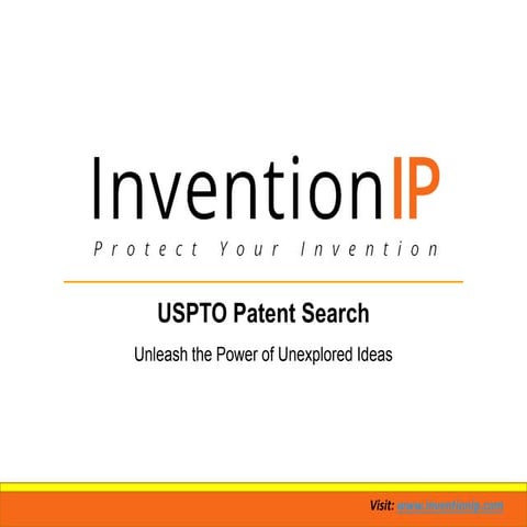 USPTO Patent Search : Unleash the Power of Unexplored Ideas | InventionIP