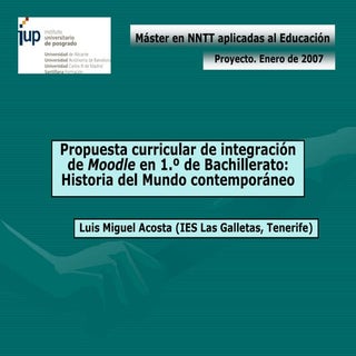 Moodle en bachillerato (II)