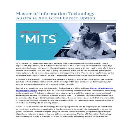 MITS Australia