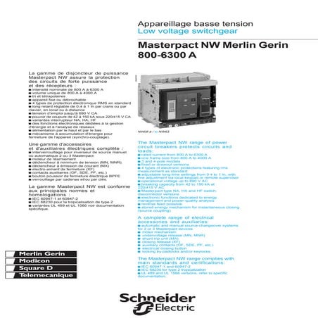 Masterpact NW800 - 6300A