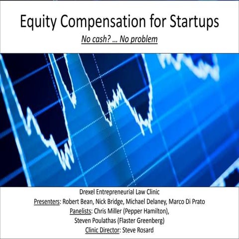 Equity Compensation for Startups