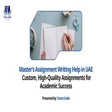 Master's Assignment Writing Service in UAE .pptx