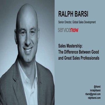 Sales Mastership: The Difference Between Good and Great Sales Professionals