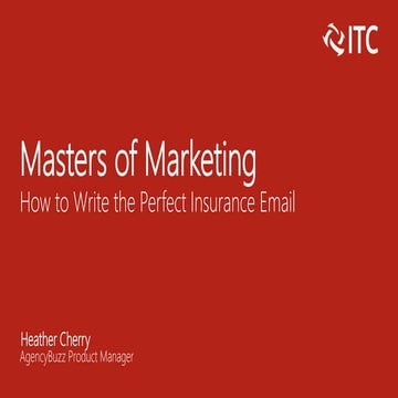 How to Write the Perfect Insurance Email