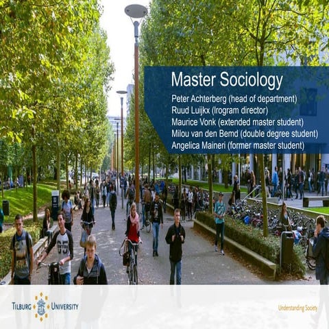 Master sociology 10 maart 2018