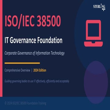 IT Governance & ISO 38500 | PDF