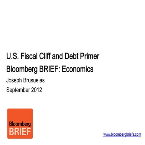 Master US Fiscal Cliff Primer Presentation