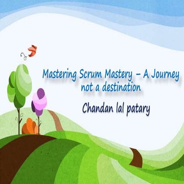 Mastering Scrum Mastery 