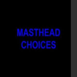 Masthead and Font Decisions