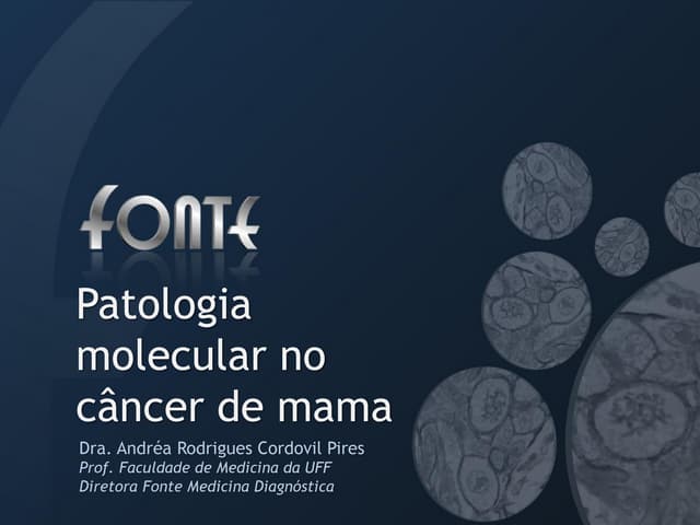 Aula: Mastologia mama patologia mol...