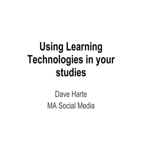 Ma suite learning tech presentation