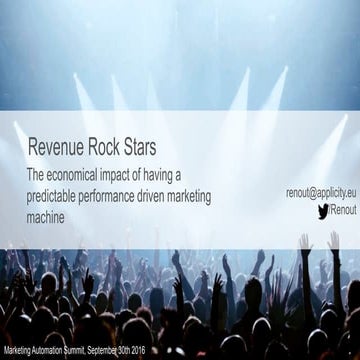 Marketing Rockstars: The economical impact of Marketing Automation