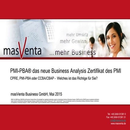 masVenta pmi-pba-das-neue-business-analysis-zertifikat-des-pmi-mai-2015