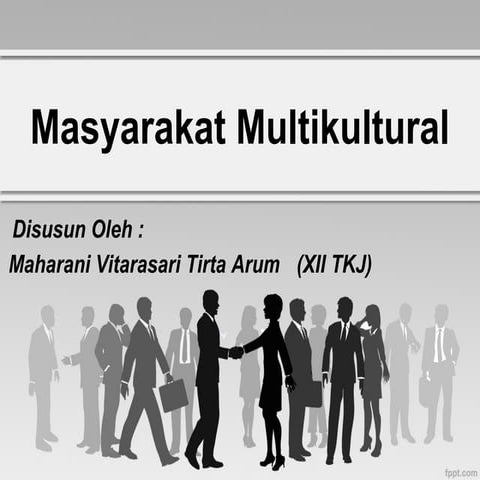 Masyarakat Mutikultural Ppt