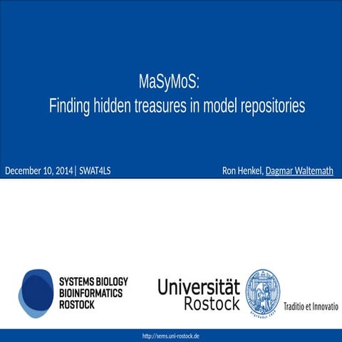 Masymos: Finding hidden treasures in model repositories