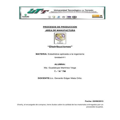 Distribución Binomial 