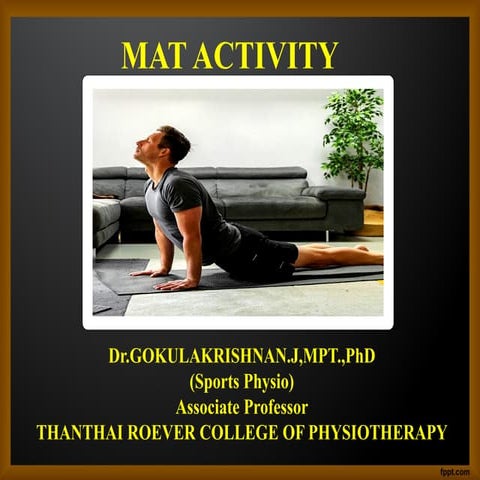 Comprehensive Guide to MAT Activity for Rehabilitation and Functional ...