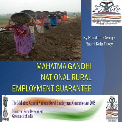 Matama ghandi national rural employment guarantee act