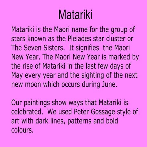 Matariki