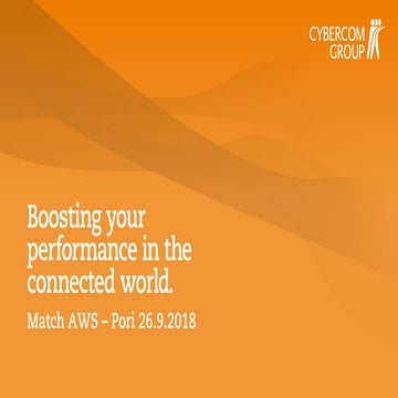 Match AWS Pori - Rolf Koski - Cybercom