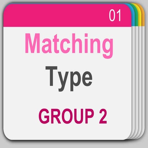 Matching type | PPT