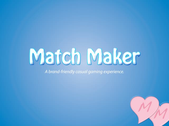 Match Maker Game Concept