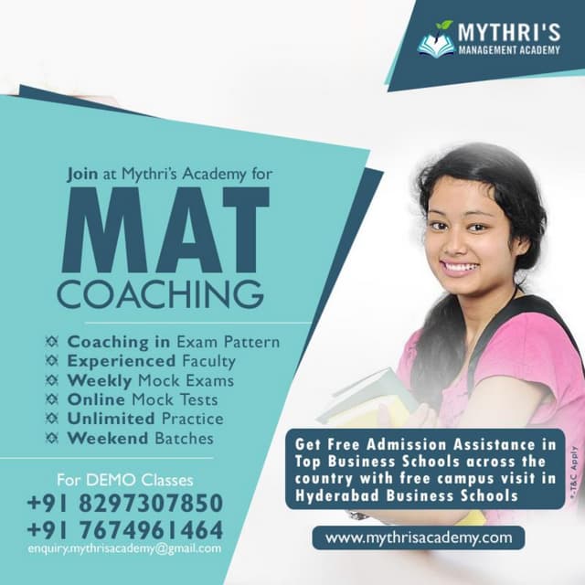 MAT coaching institue in Kukatpally