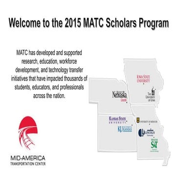 The Mid-America Transportation Center