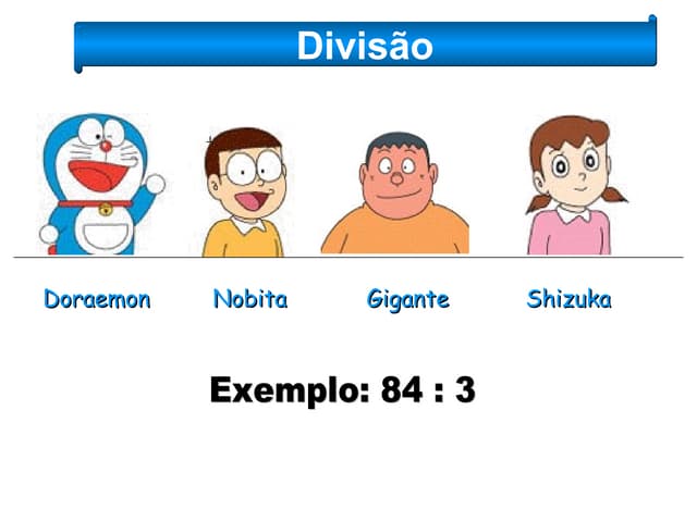 Matemática Divisao 84 por 3