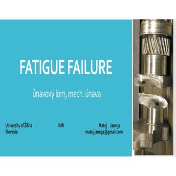 Fatigue Failure