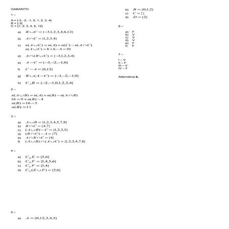 Matematica   01 - 1 ano