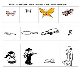 Matematica  ordem crescente