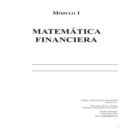 Matematica%20 financiera interes compuesto