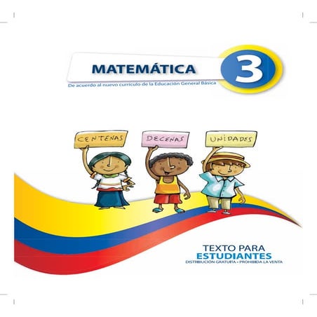Texto de Matemática de Tercer año de EGB