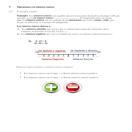 REPASO SOBRE MATEMATICA BASICA, PARA PRINCIPIANTES | DOCX