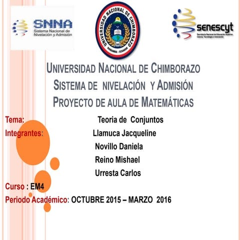 Teoría de conjuntos