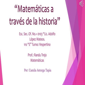 Historia de las matematicas | PPT
