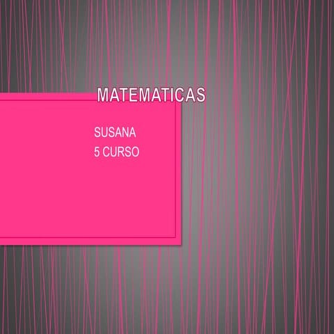 Tema 1. Números y operaciones