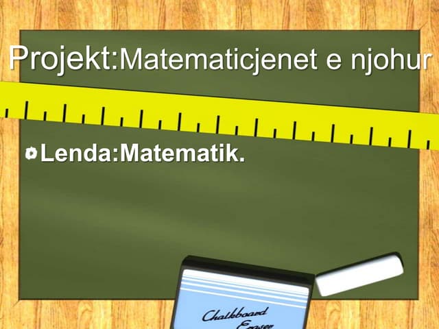 Projekt Matematike