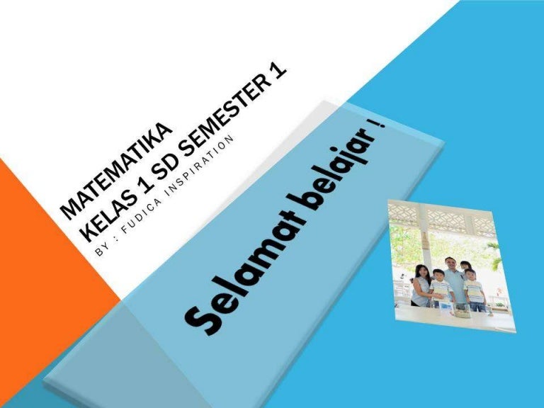 Matematika 1 sd semester 1 Matematika 1 sd semester 1