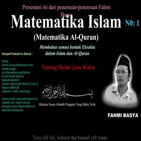 Matematika al qur'an fahmi basya