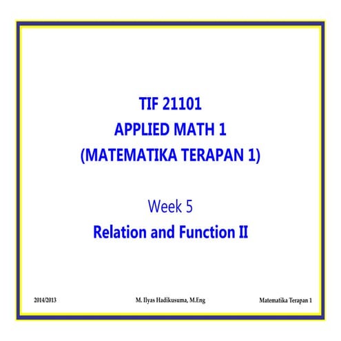 Matematika terapan week 5 [compatibility mode]