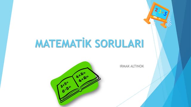 Matemati̇k sorulari