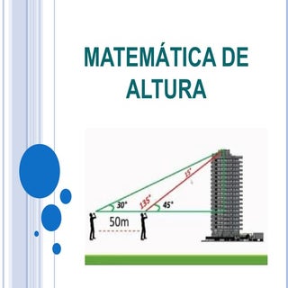Matemática de altura